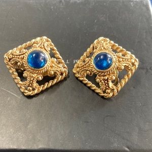 Vintage Givenchy clip on earrings